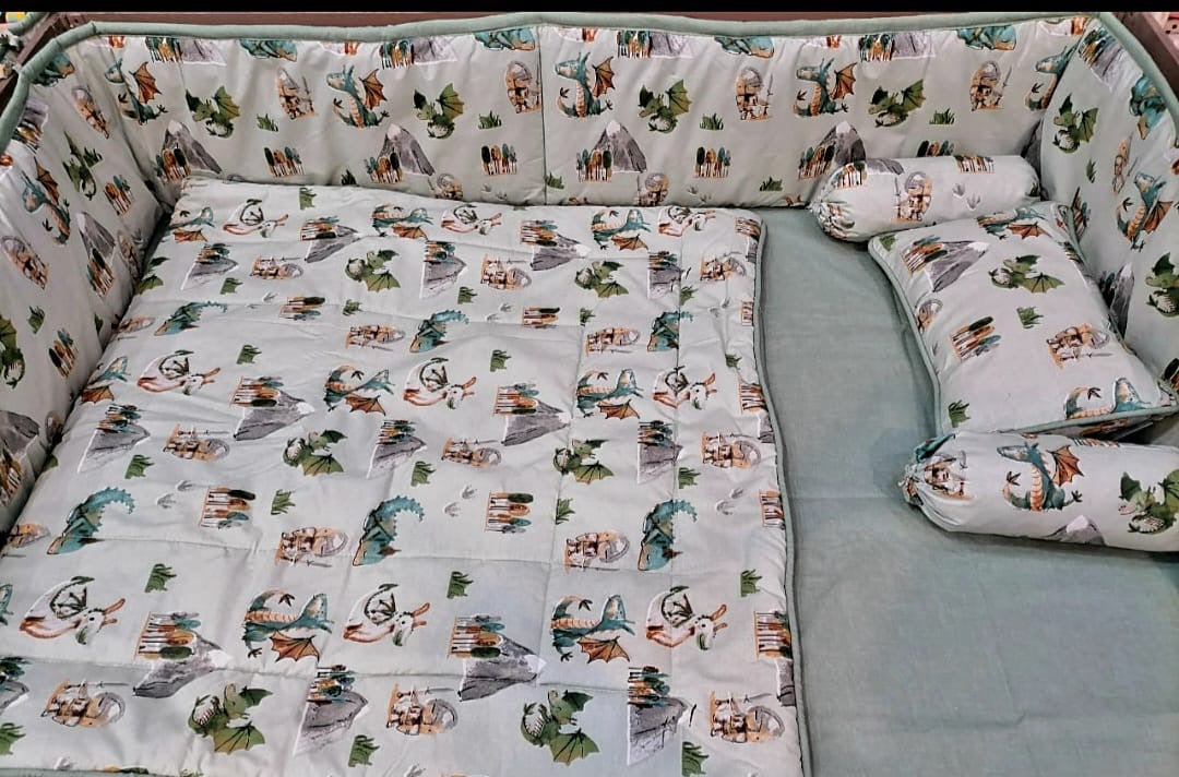 SL-025: Cot Bed Set 6 Piece