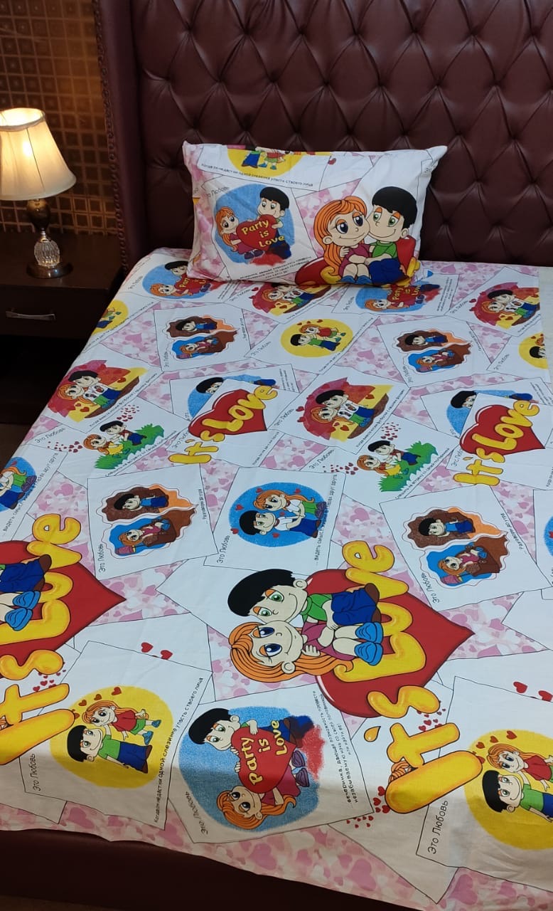 AU-063: Kids Bedsheet Set