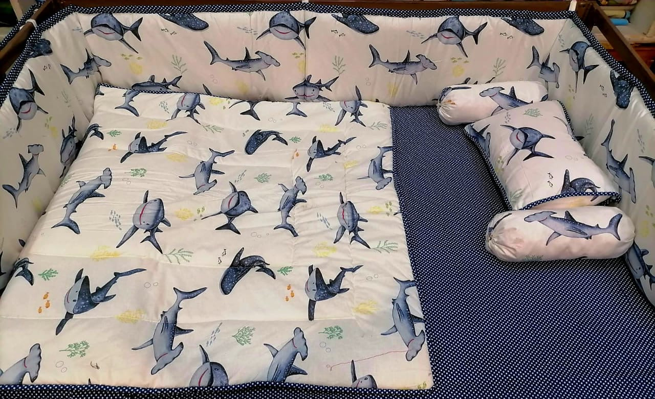 SL-021: Cot Bed Set 6 Piece