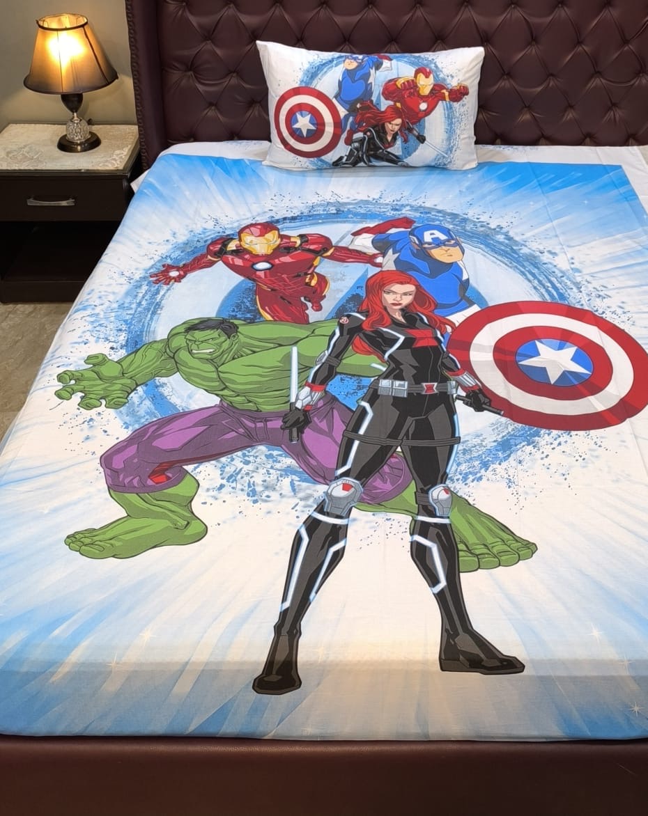 AU-076: Kids Bedsheet Set