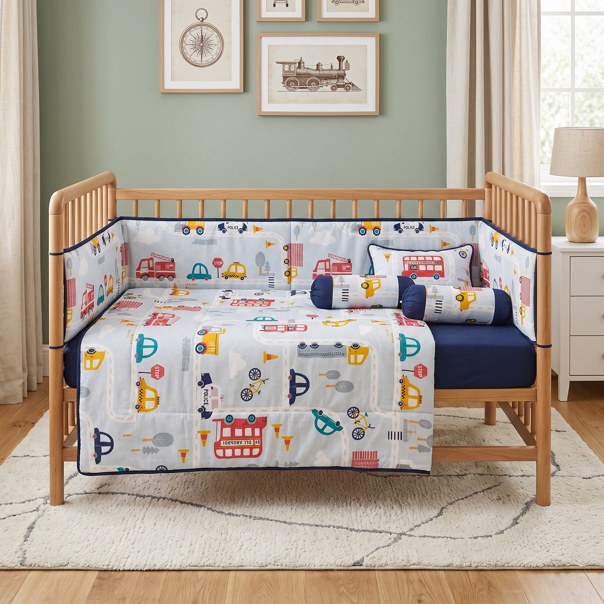 SL-029: Cot Bed Set 6 Piece