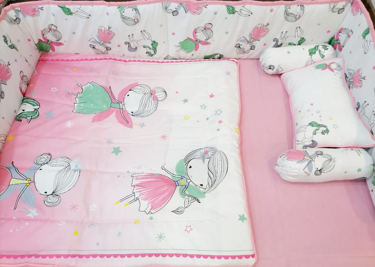 SL-028: Cot Bed Set 6 Piece