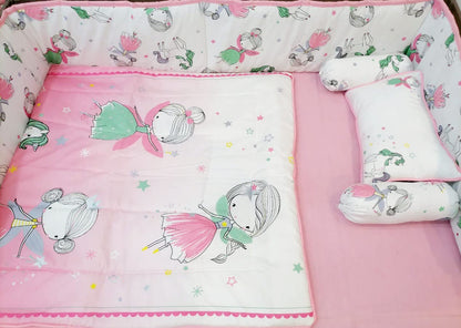 SL-028: Cot Bed Set 6 Piece