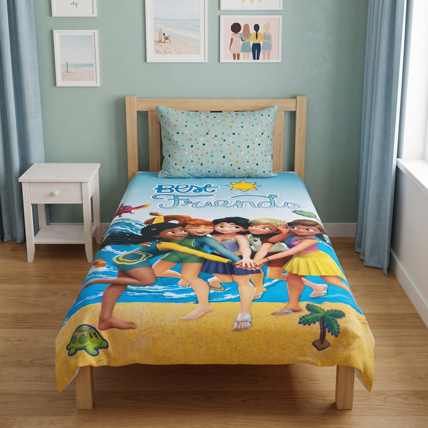 AU-065: Kids Bedsheet Set