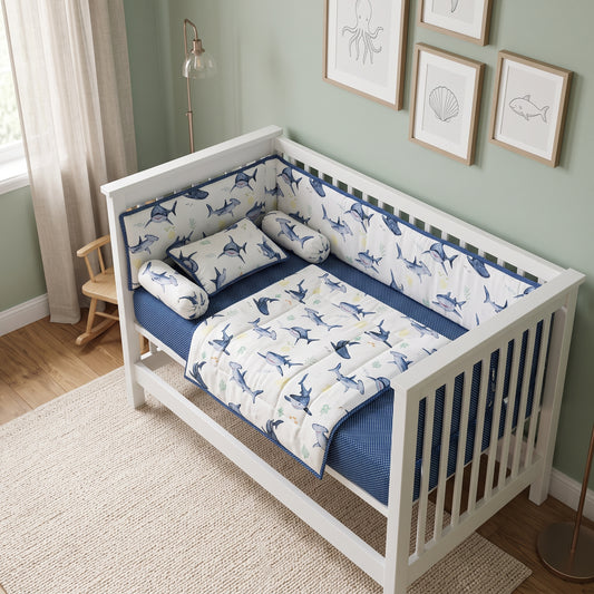 SL-021: Cot Bed Set 6 Piece